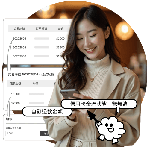 Manage credit card payments in one step